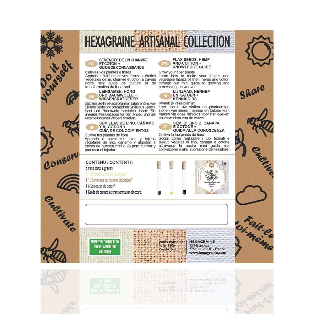 Coffret De Semences Textile Tissus Etoffe Et Fil – Image 5