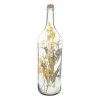 ATMOSPHERA Fleurs Séchées Dans Une Bouteille En Verre H 54.5 Cm
